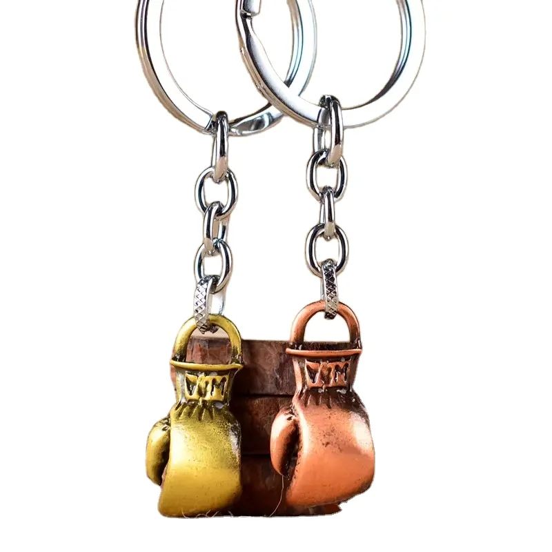 Custom Mini Boxing Gloves Keychain Pvc Digital Printing Durable High