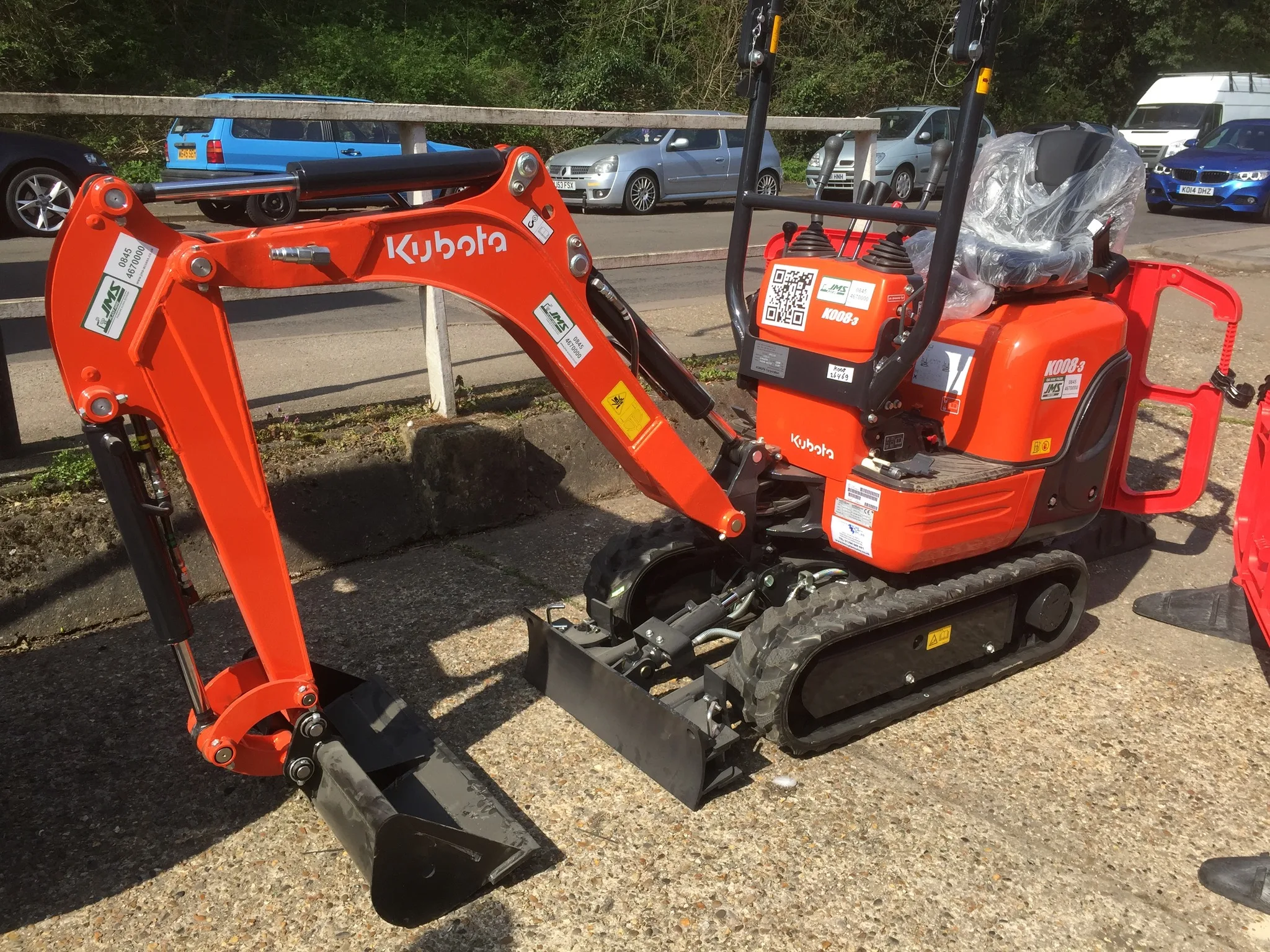 Small Excavator Compact Kubota Excavators K0085 Mini Kubota Tractor
