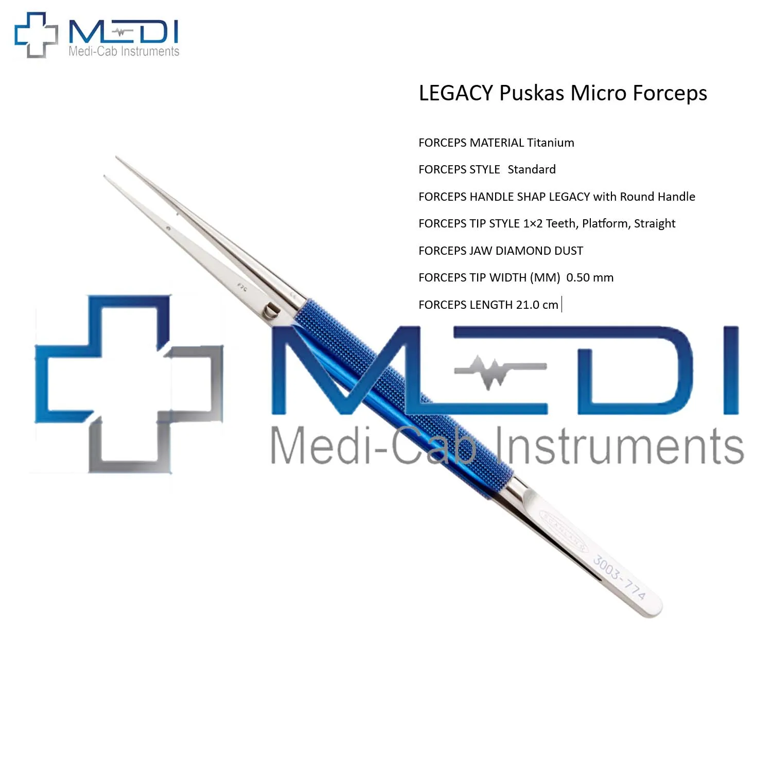 Scanlan Denis 18.1cm Titanium Micro Ring Forcep Instrument Set for