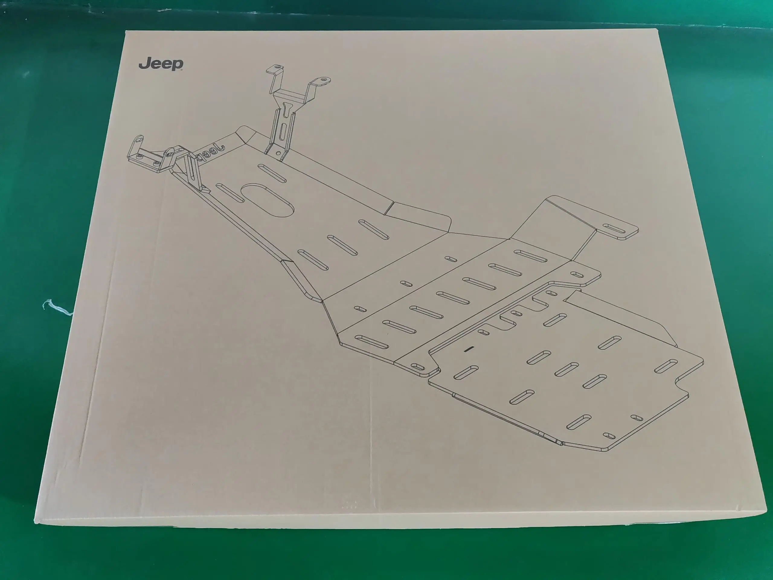 जेईईपी टोयोटा फोर्ड के लिए 3 मिमी 5 मिमी 8 मिमी मोटी एल्यूमीनियम मिश्र धातु अंडरबॉडी प्रोटेक्शन स्किड प्लेट 8