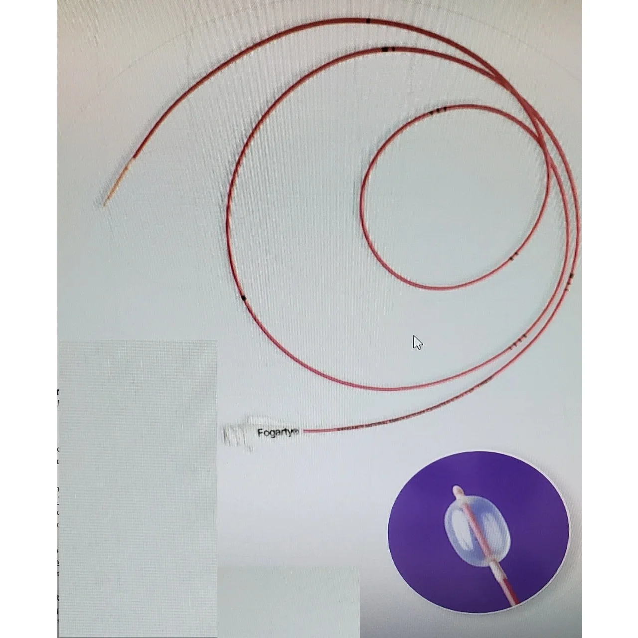 Embolectomy Catheter for Cardiology Straight Single Rubber Fogarty Embolectomy Catheter Fogarty Catheter