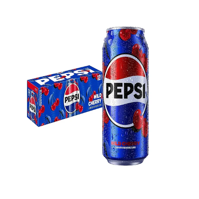 Buy Pepsi Soda- 12 Fl Oz Pack Of 24/diet Wild Cherry Pepsi 12 Pack 12 ...