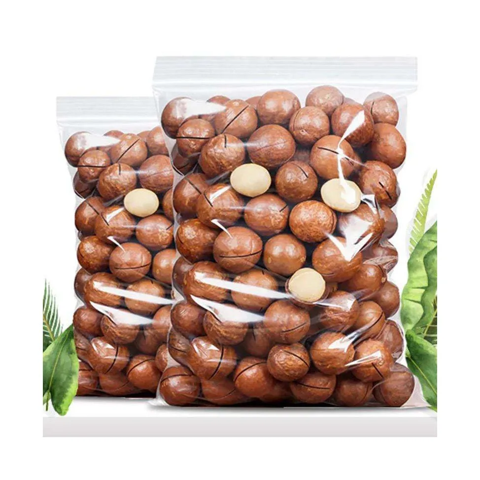 Macadamia Nuts Raw Salted Roasted Maca Powder Healthy Food Macadamia In