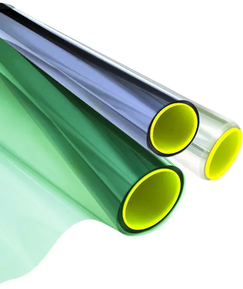 1,52*30 м изоляционная защита конфиденциальности Серебристая/зеленая односторонняя зеркальная оконная стеклянная пленка