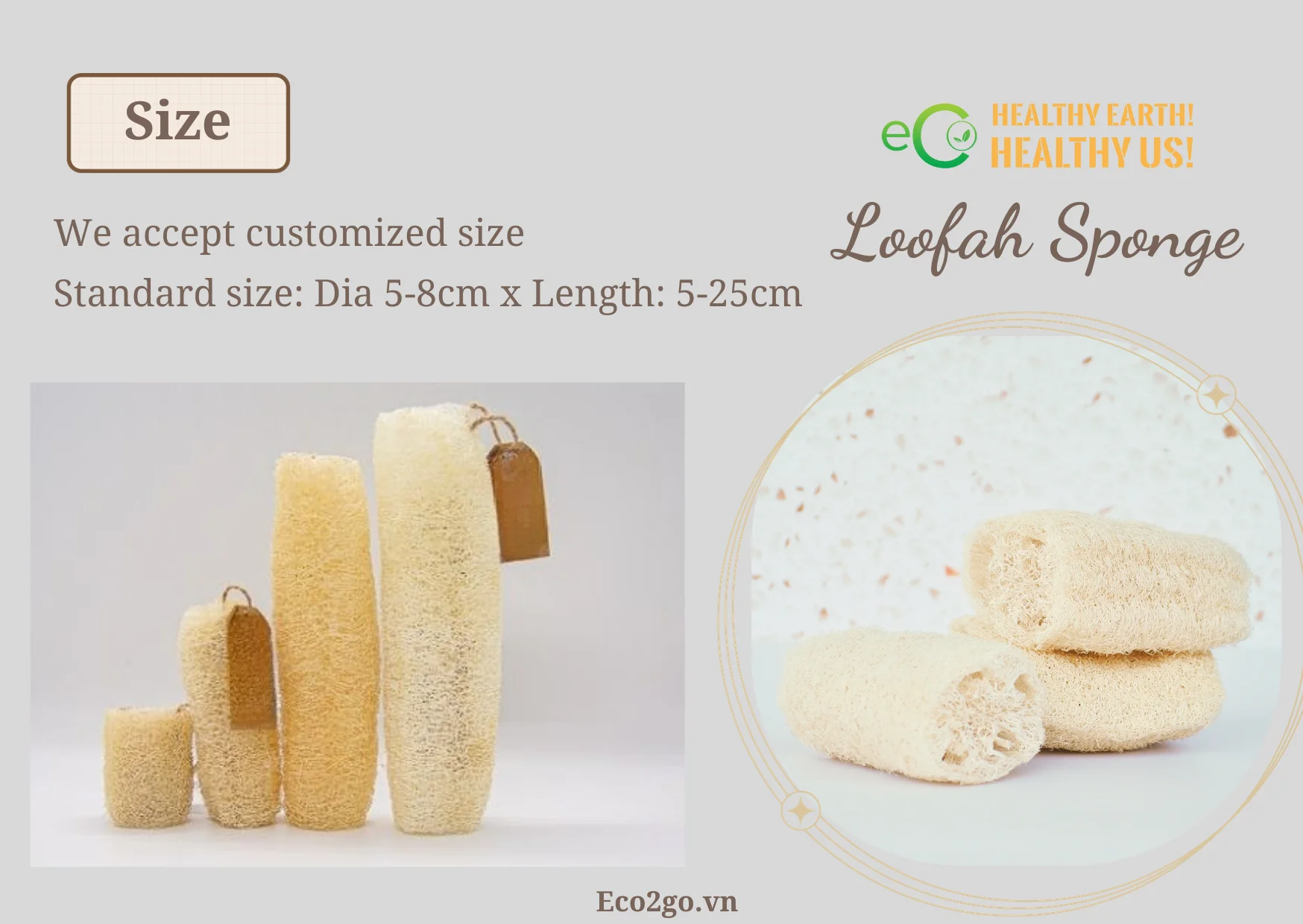 Wholesale Organic 100% Natural Loofah Sponge/ Sponge Loofah/ Shower ...