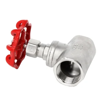 304/316 Stainless Steel Internal Thread Stop Valve, Hand Wheel, High-Quality, ANSI/DIN, 1/2"-2", Zhejiang Manufacturer