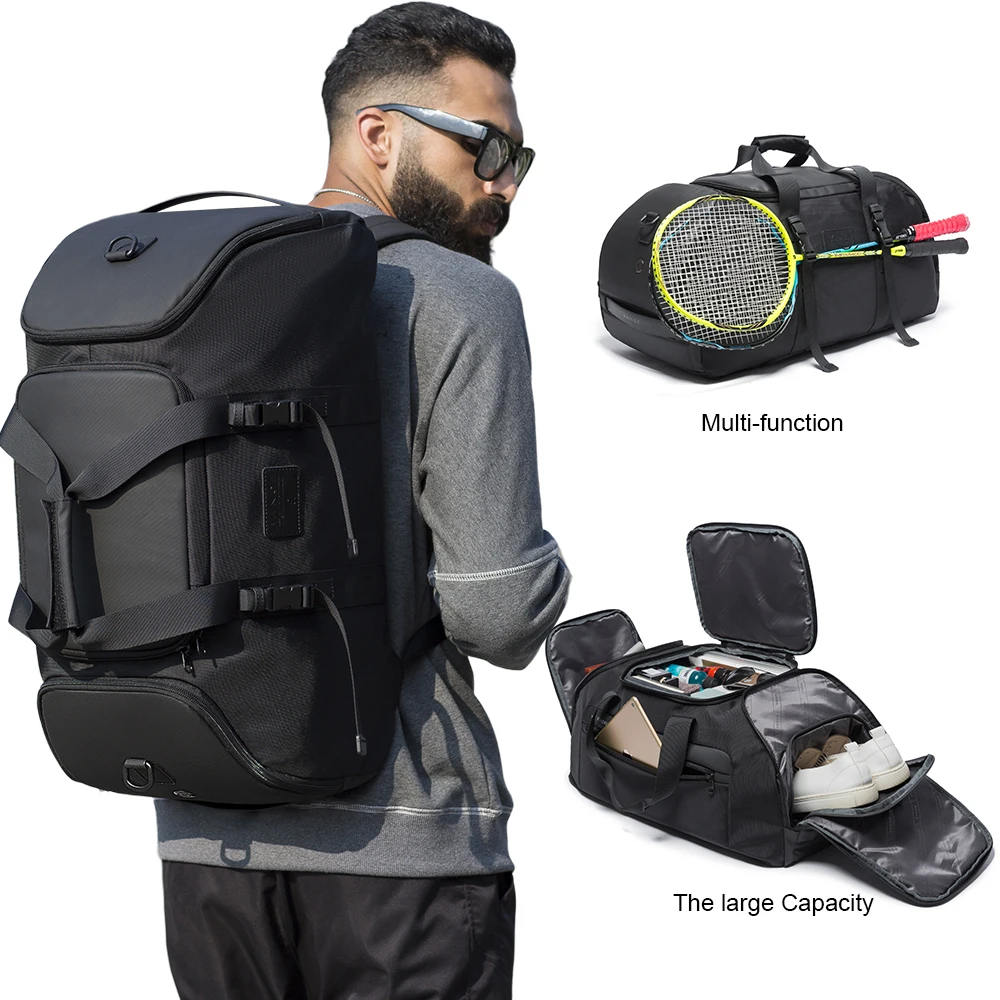 BANGE 3 in 1 Usage High Quality Waterproof Multifunction Laptop Sport Men Luggage Travel Bag