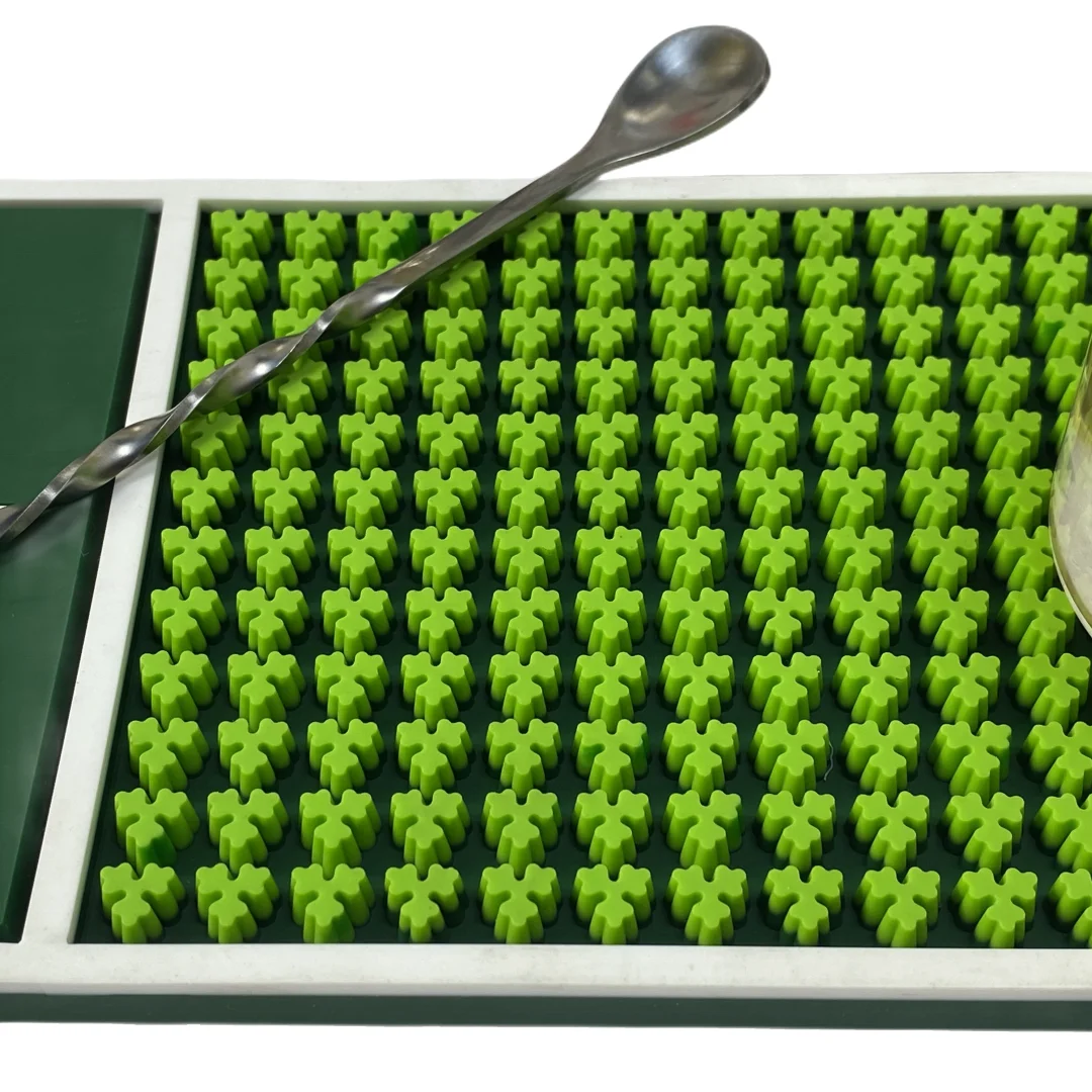 Manufacturers Direct Factory Price PVC Custom Logo Bar Rubber Spill Mat Beer Drinking Barmats