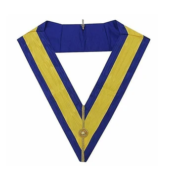 GradClassical Plain Graduation Stole Angled End With Trim Unisex Adult 72", White+royal Blue, 72
