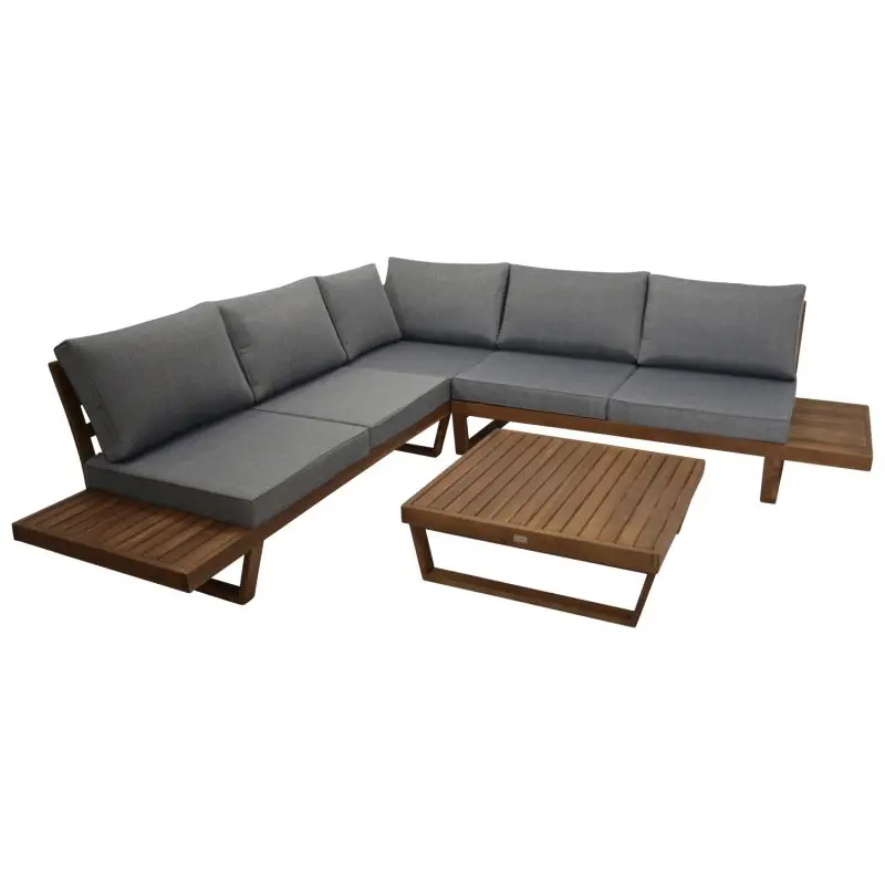 Wooden Sofa Set Modern Design Home Furniture Hotel Villa Living Room ...