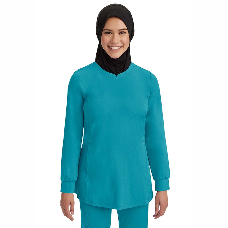 Wholesale Muslim Nurse Soft Hospital Doctors Female Nursing Long Sleeve
