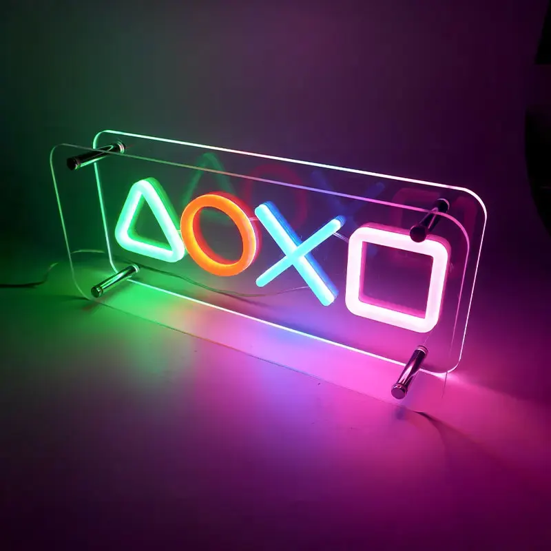 Custom Led Neon Light Signage Logo Waterproof Portable Birthday Sign for Club Wedding Bar Party Decoration