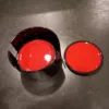 black and red