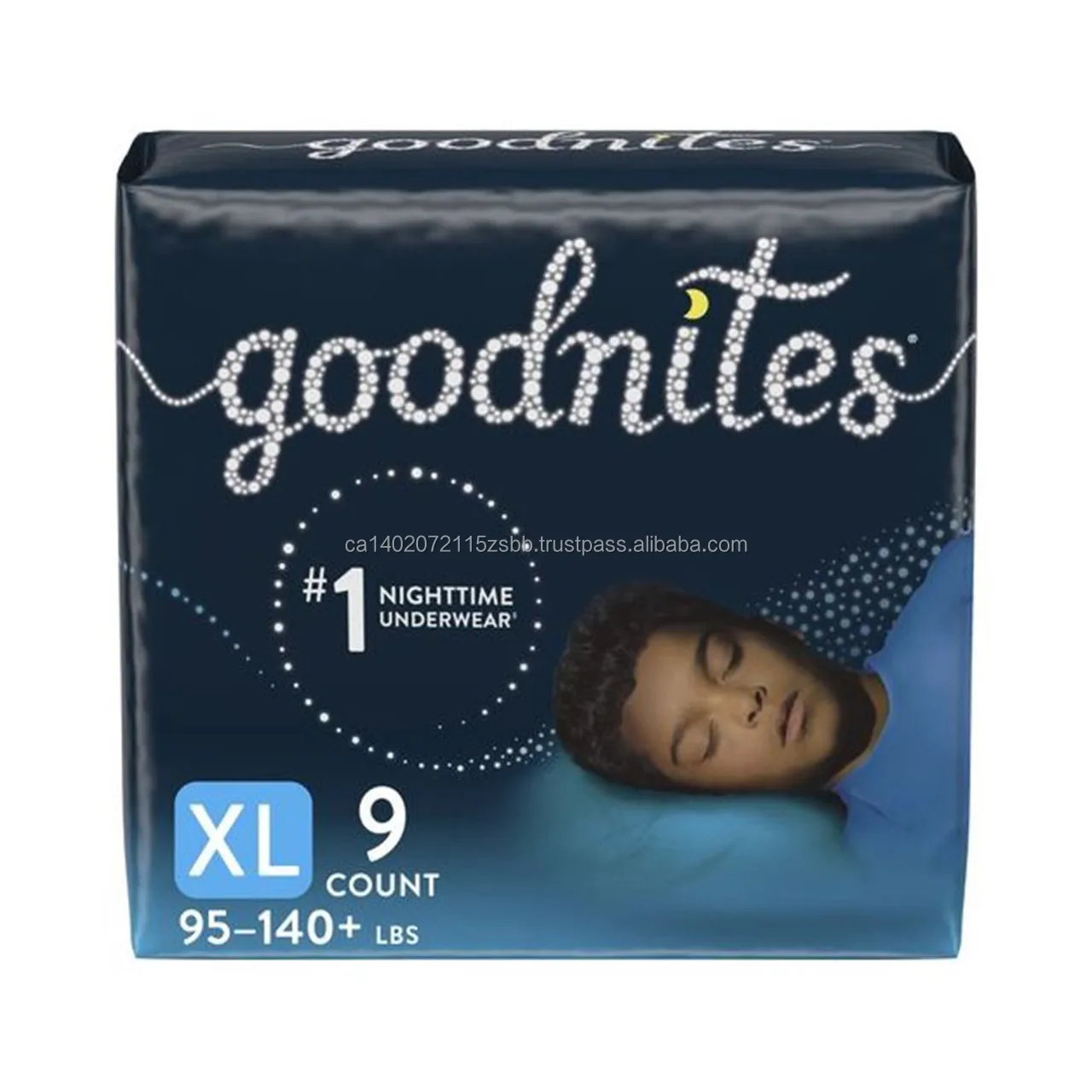 Goodnites Training Pants Kids Bedwetting Nighttime Underwear Size S/m