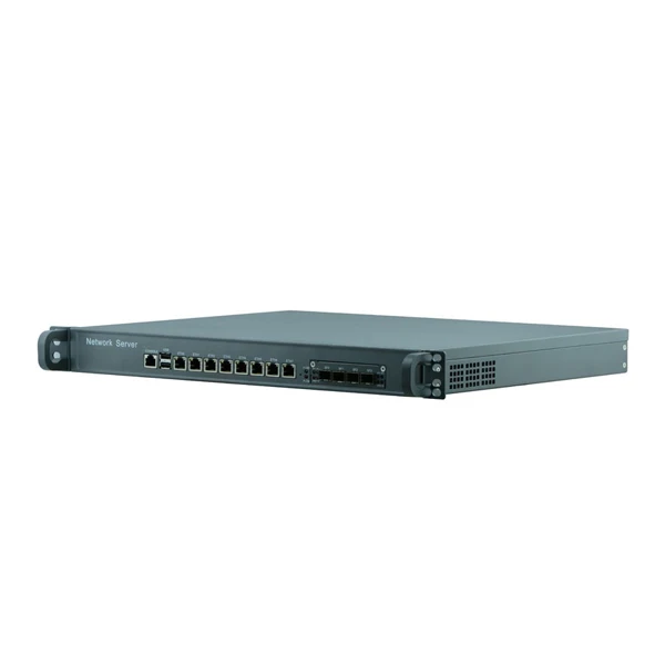 8 ethernet Pfsense router server PC 1U rack core I7 firewall network ...