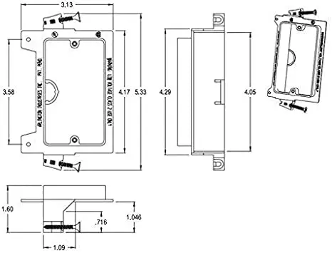 Монтажный кронштейн для низкого напряжения, 1 комплект, Настенный монтажный кронштейн, низковольтный кронштейн для кабеля