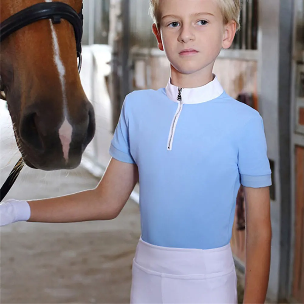Kids New Custom Design Equestrian Clothing Customized Equestrian
