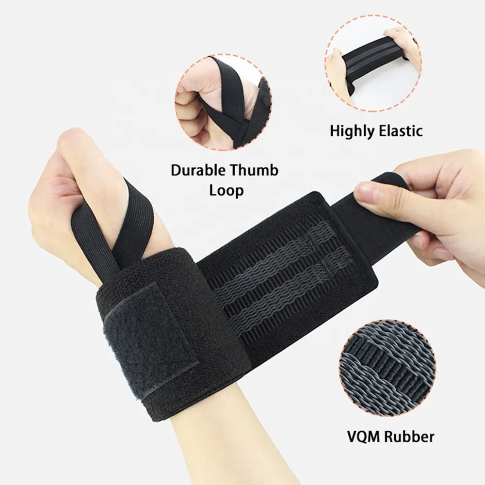 thumbnail image 2 of Wraps Wrist Wraps Lifting Brace Wrist Wraps Wrist Lifting Weight 2 of 11