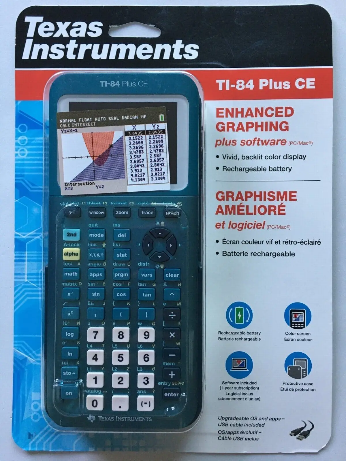 Most Selling 100% Genuine Texas Instruments Ti-84 Plus Ce Colors 