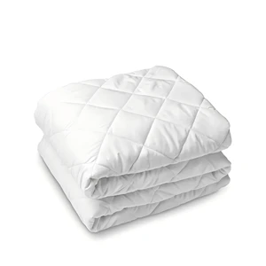 100% Microfiber 10cm White Color Top Mattress Waterproof Cover