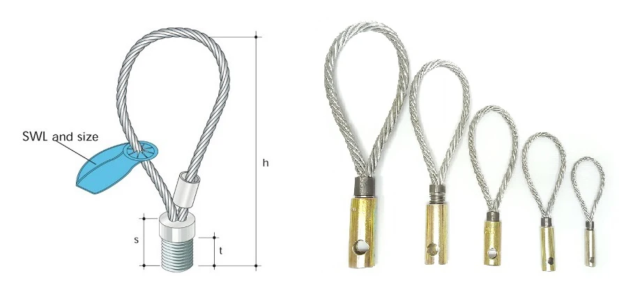 Precast Concrete Wire Rope Lifting Loop with Threaded Termination ...