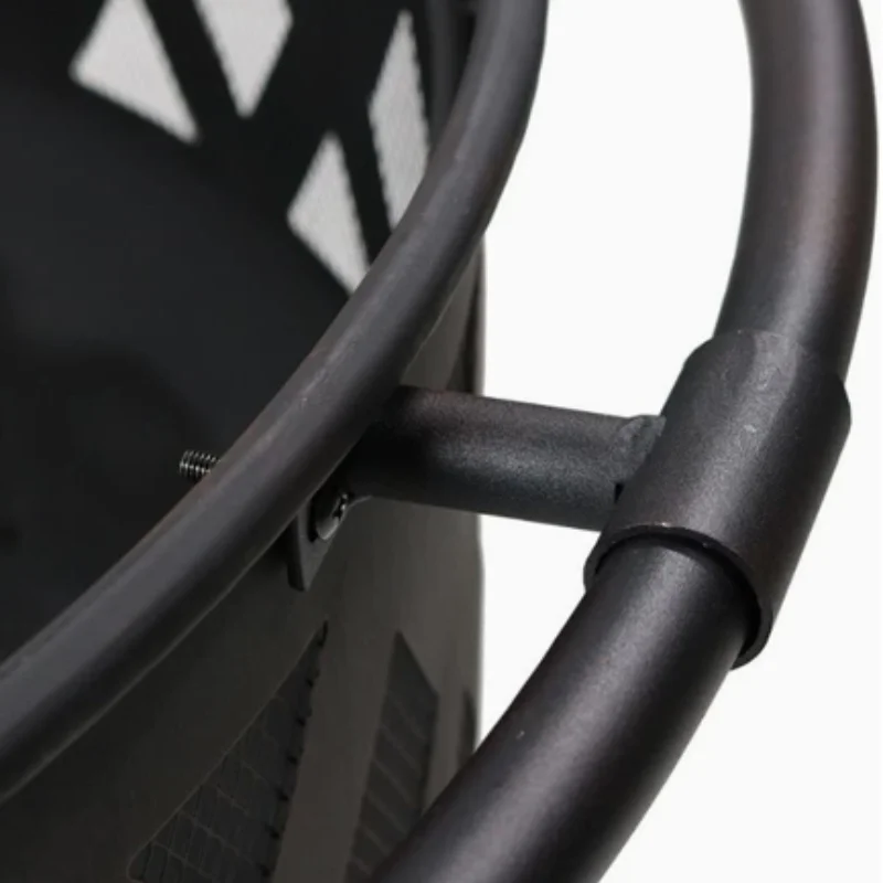Iron Fire Pit Heating Equipment BBQ With Mesh Cover Grills Poker for Patio Outdoor Brazier Garden Fireplace Wood Fire Pits