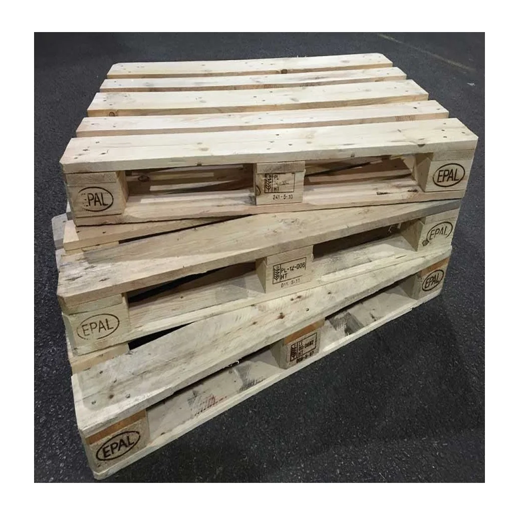 Wholesale Solid Wood Warehouse Pallet Pine Wood Epal Wood European