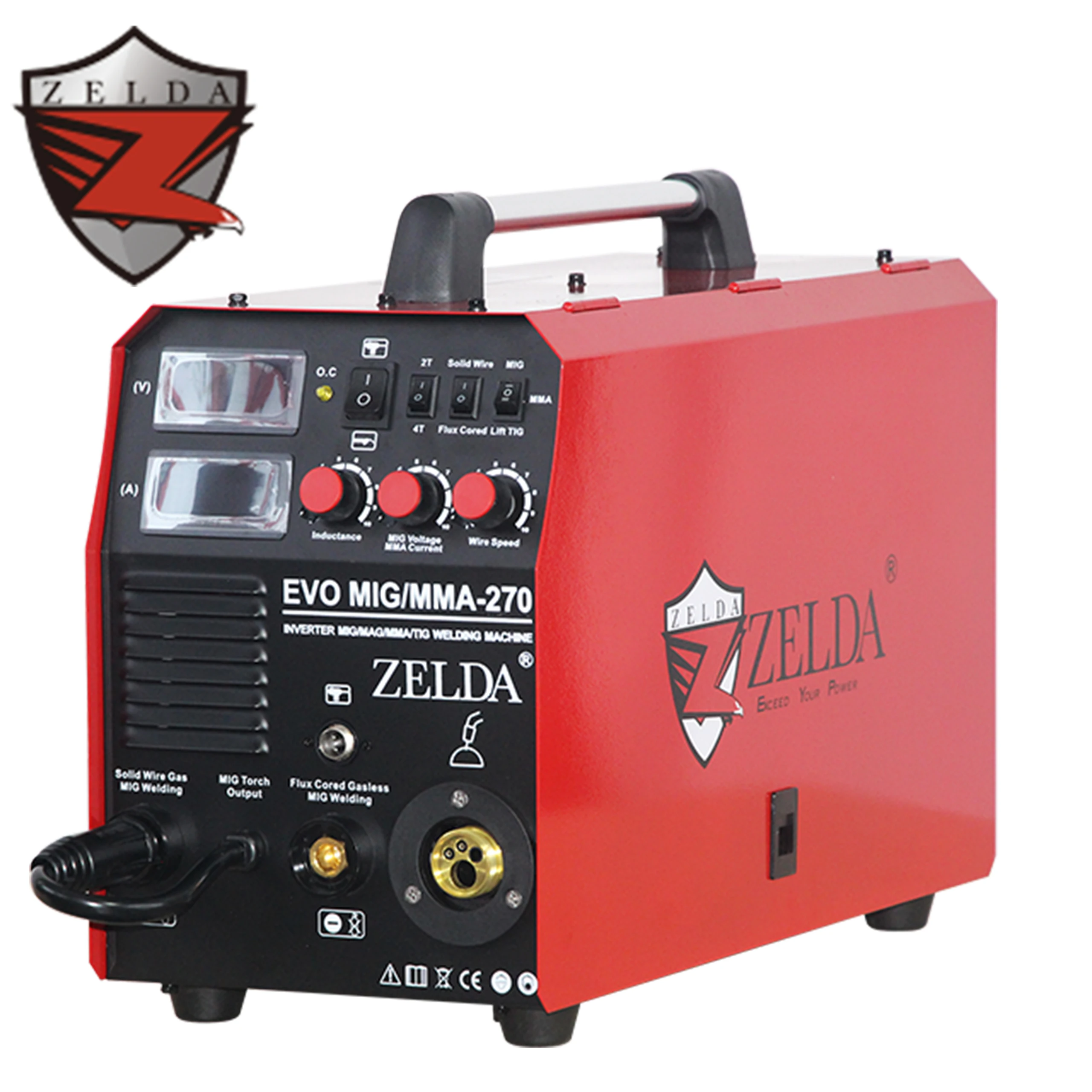 NBC-270 Multi-Function MIG/MAG/TIG Welding Machine - Portable No