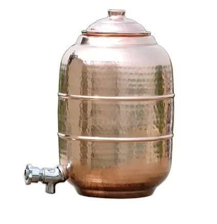 Новейший дизайн, медный водяной охладитель, декоративный дозатор для воды из 100% меди