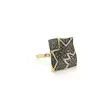 Anillo de oro amarillo sólido 14K