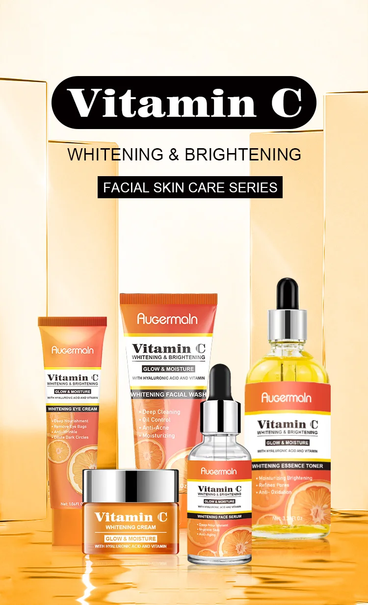 Private Label Korean Face Skincare Vitamin C Brightening Anti Aging