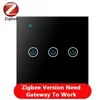 Zigbee Black 3Gang