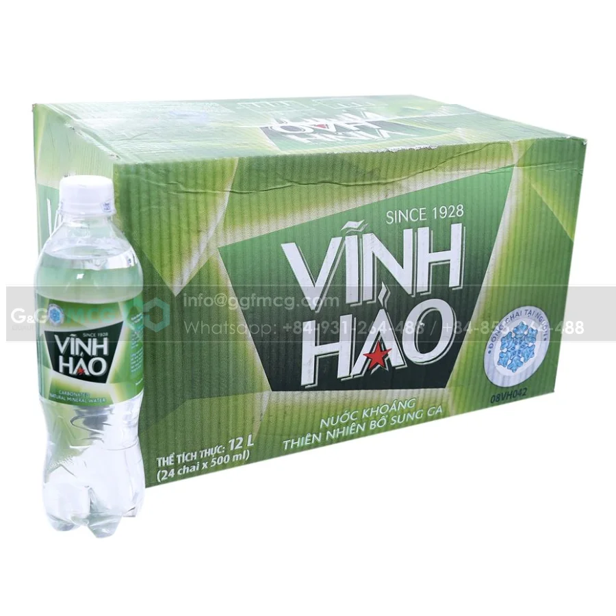 Vinh Hao Carbonated Mineral Water Contains High Levels Of Bicarbonate,An Antacid To Relieve