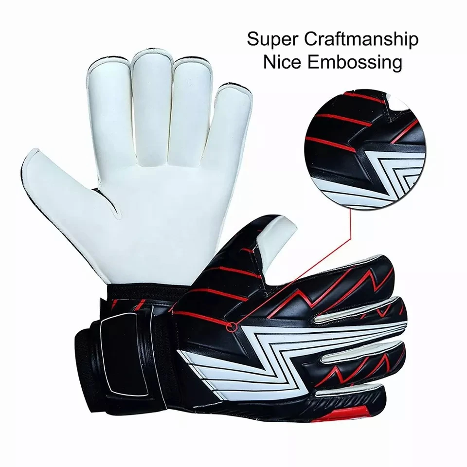 Oem 2024 Professional Goalkeeper Gloves Latex Pu Leather Breathable