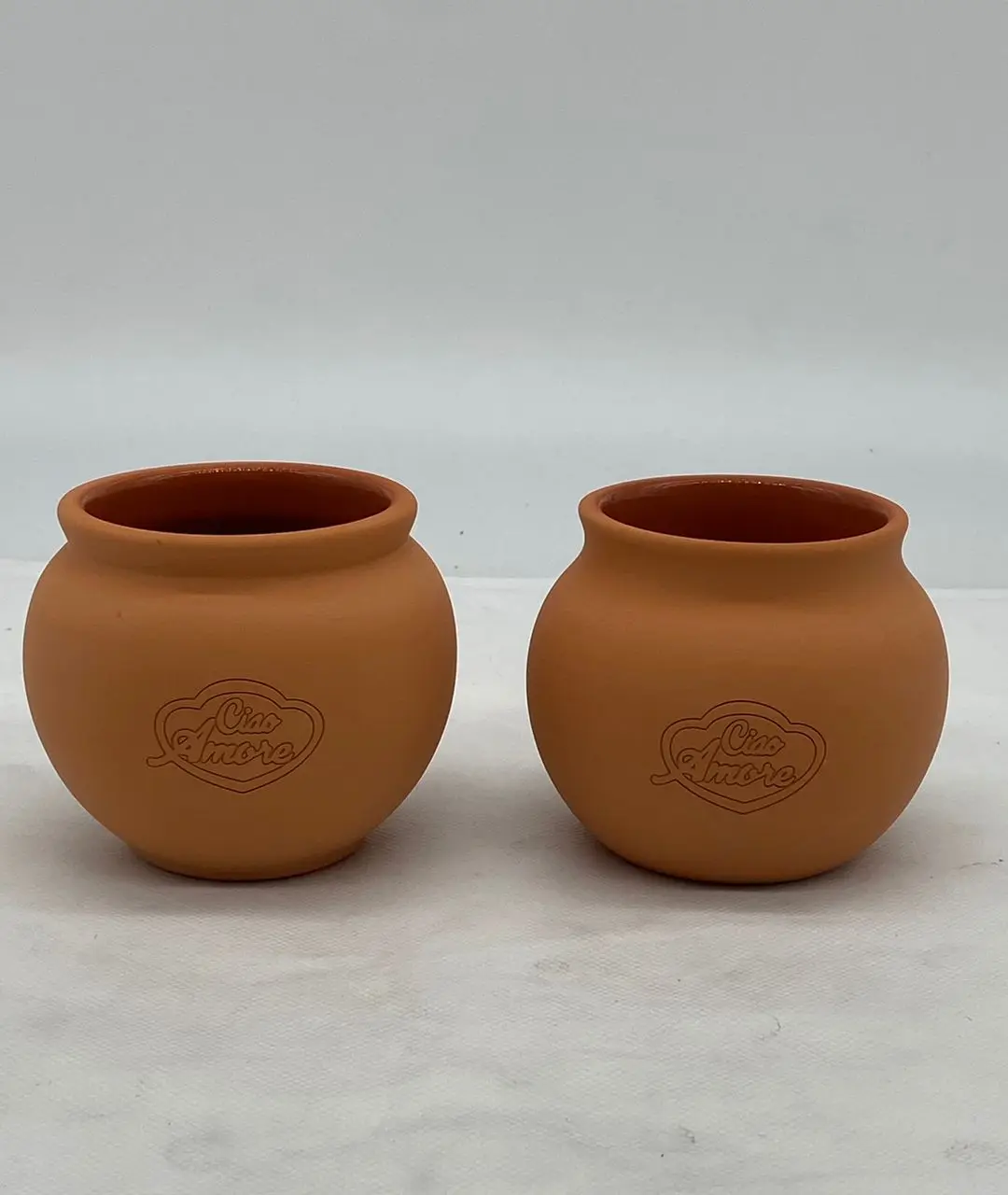 wedding home terracotta matte candle pot