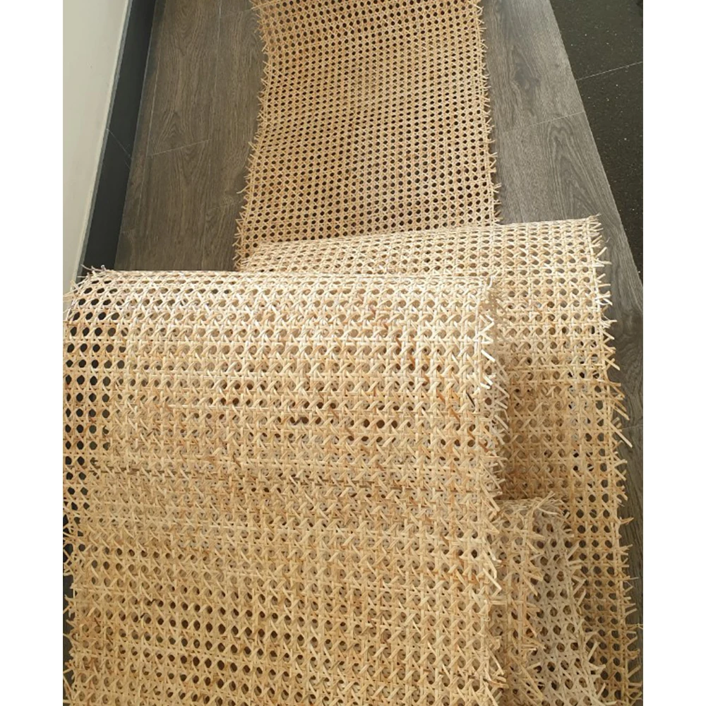 Rattan Factory Natural Raw Material Cane Webbing Rattan Sheet Fabric ...