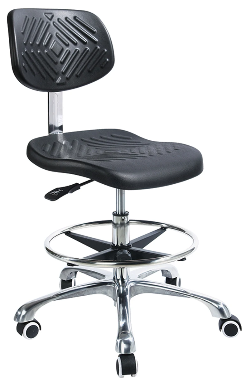 SDU007 Lab Chair Seat Back Workshop Chair Component Spare Parts PU Seat Back Anti Static