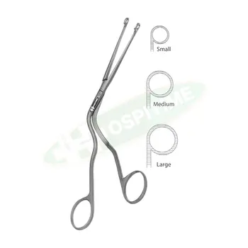 Hospitime Magill Endotracheal Catheter Forceps - Stainless Steel Ent ...