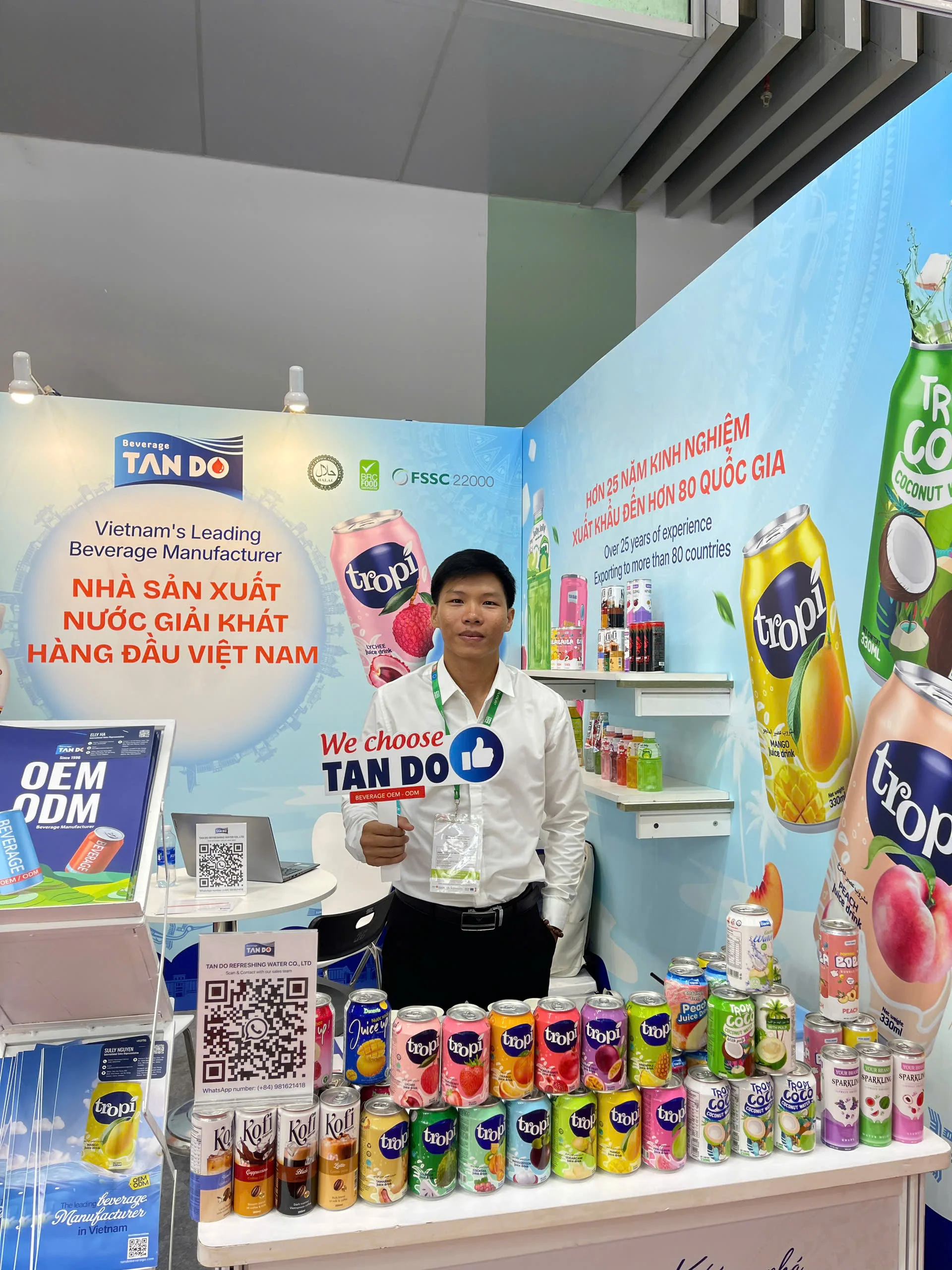 Tropi Fruit Juice Made in Vietnam - Natural Fresh Drink 330ml Canned Wholesale Price/Private Label Accepted