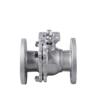 BSTV 2piece Flanged Ball Valve with ISO5211 Mounting Pad Locking Devices Valvula Stainless Steel GOOD Price 150LB 300LB General