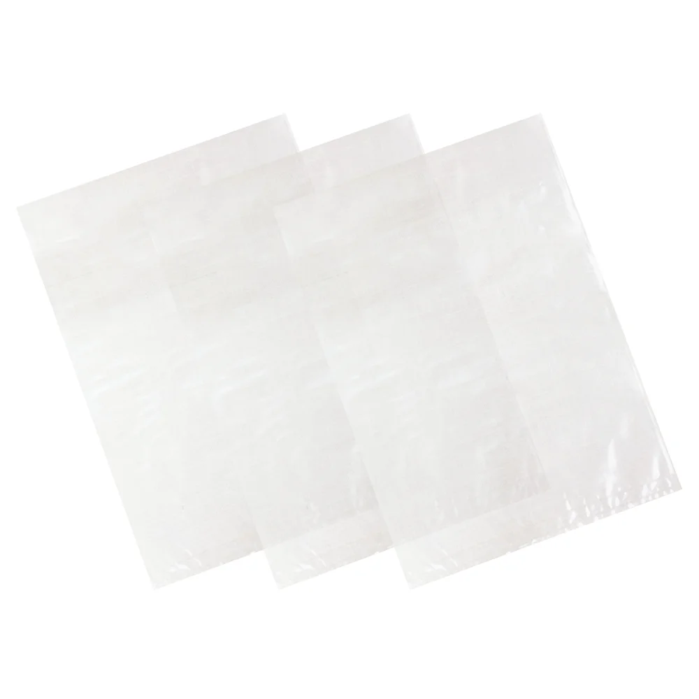 Flat Open Clear Plastic Bags Heavy Duty Thick 1mil Open-end Plastic ...
