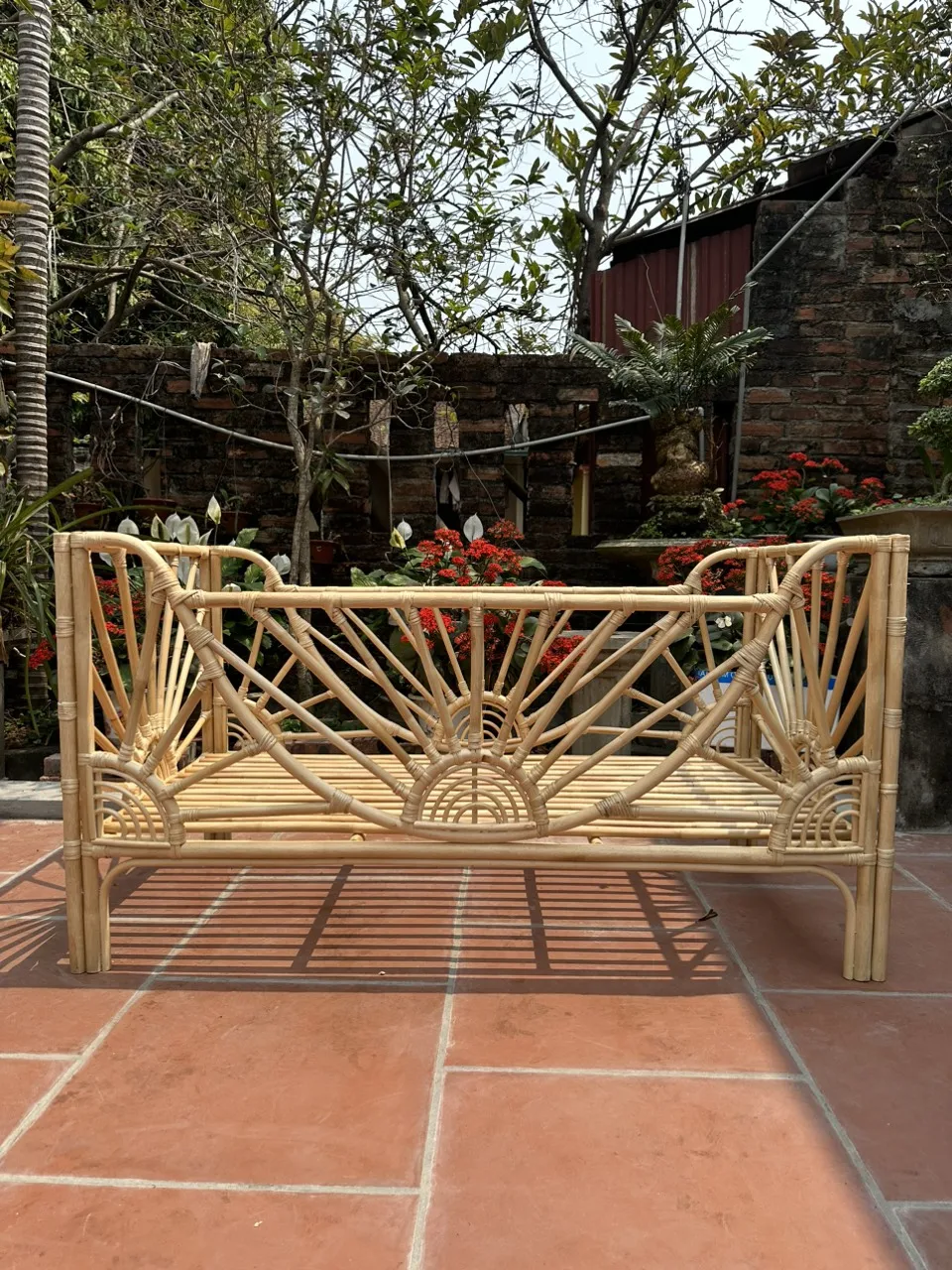 Indonesia Style Rattan Toddler And Kid Bed,Home Decoration Bed