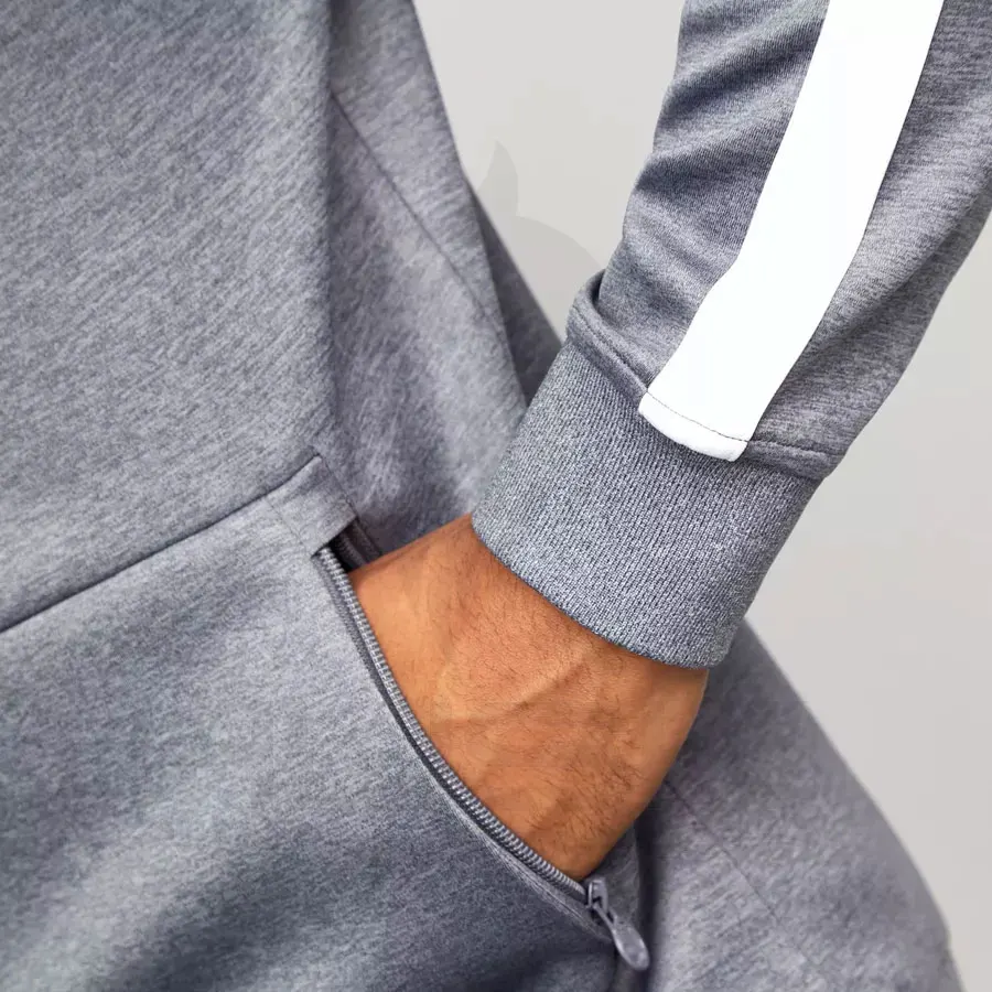 Man Tracksuit Cotton Polyester Design Your Own Men's Hooded Tracksuit