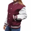 Maroon & White