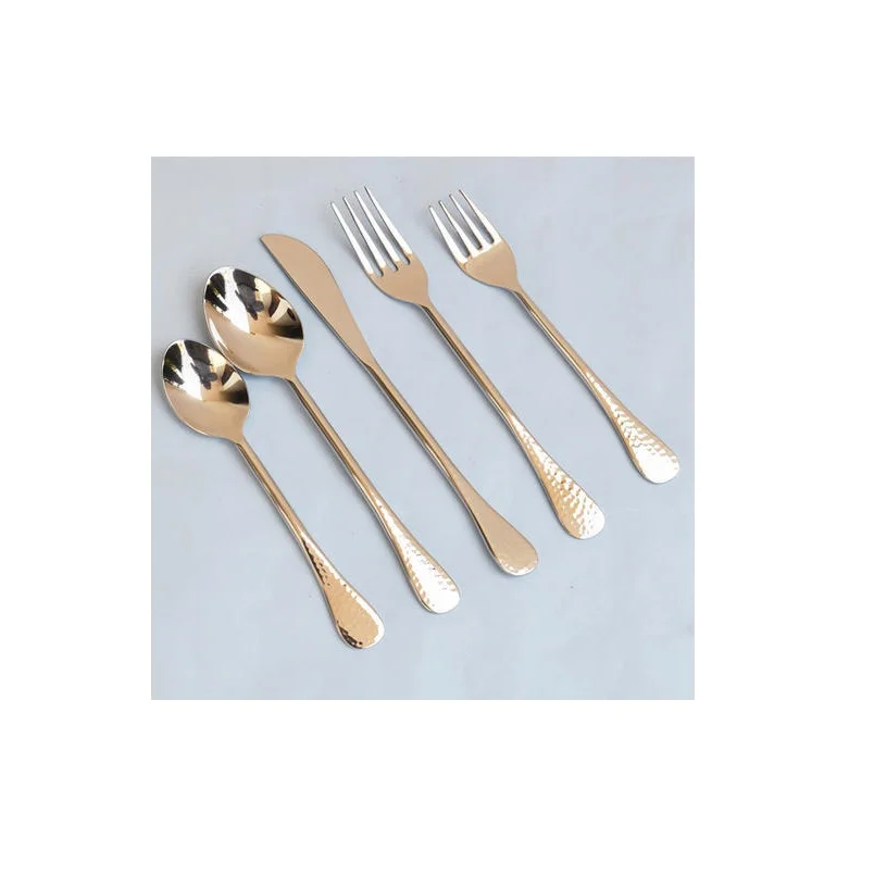 Stainless Steel Coffee mini Spoon Set Small Korean Metal Dessert Spoons  Gift Silver Brass Stainless Steel Flatware use
