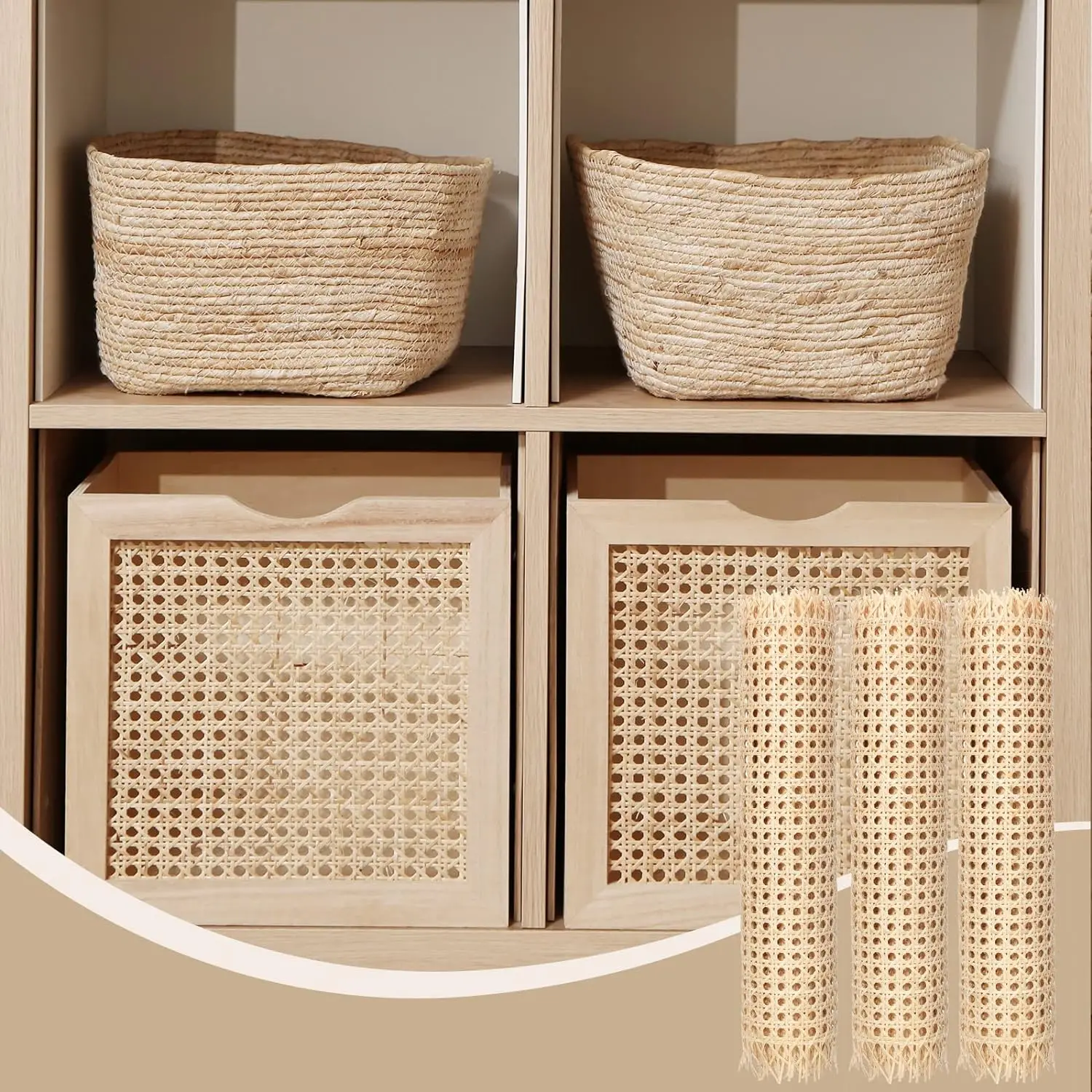 Cheap Environmentally Friendly Rattan bing Rolls Create A Cool Feeling For Your Room From Tom