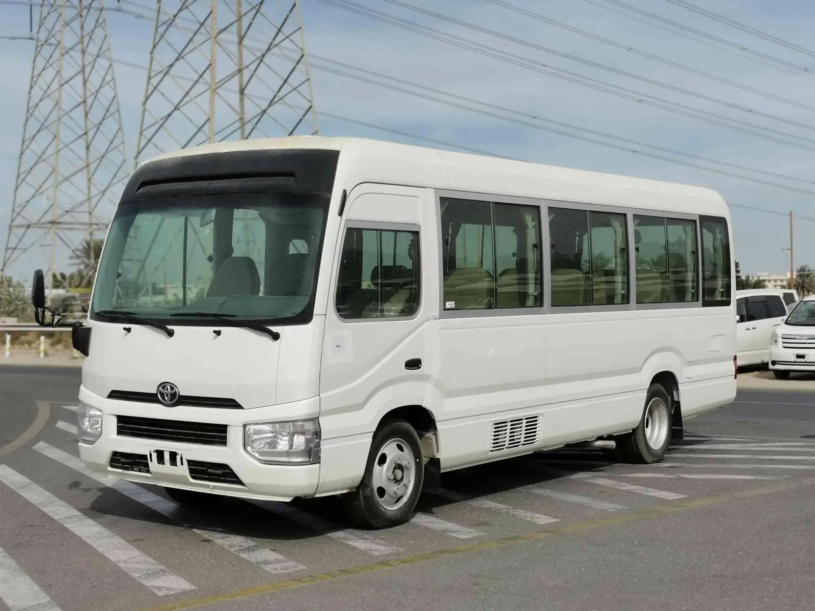 2018 Toyota Coaster Bus Dimensions Shuttle Color Transmission Origin ...