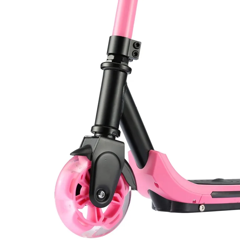 UK Stock Flash Wheel Adjustable Scooter Kids Light Weight Children Steel 10 Years Old Boy Electric Scooter For Kids 6+