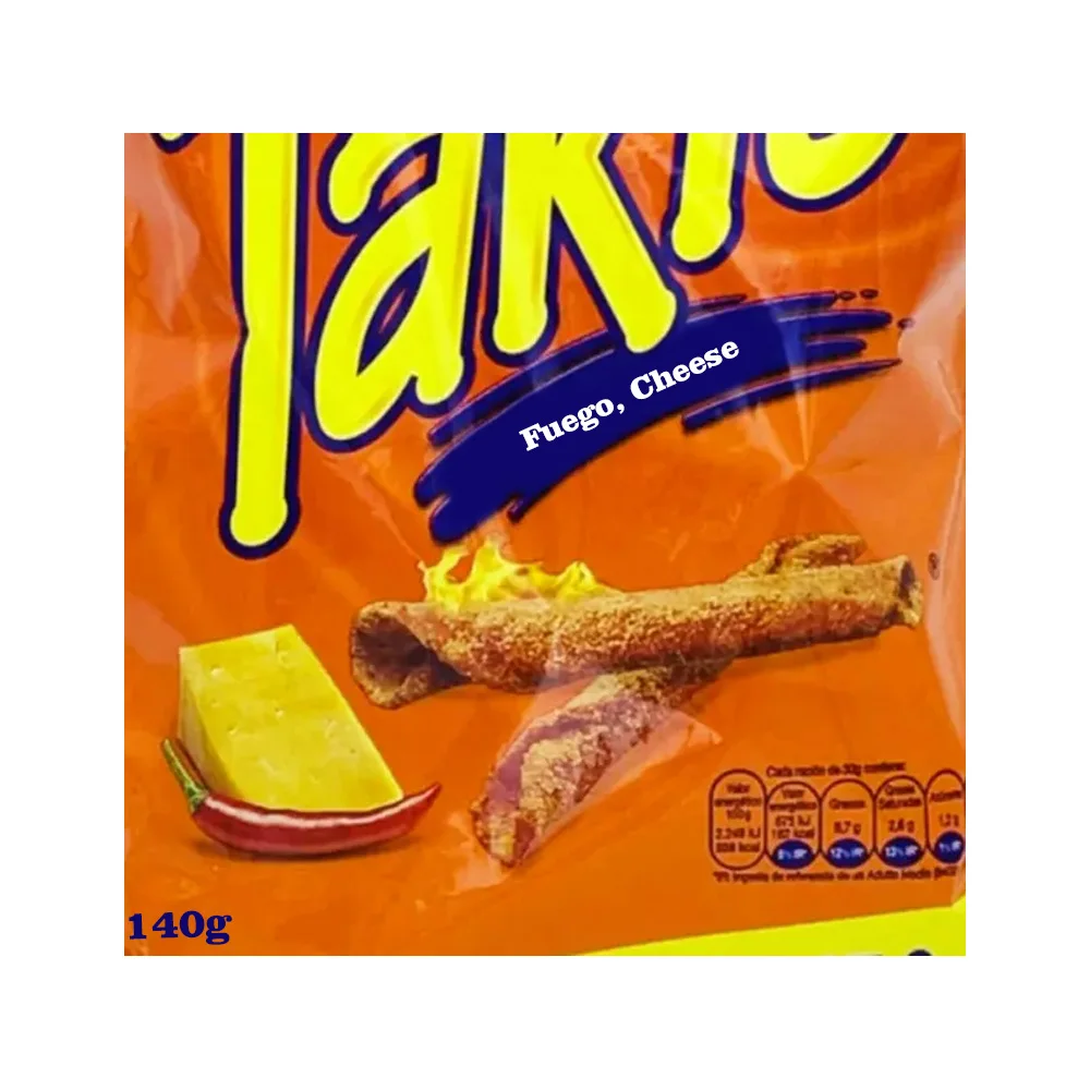 Takis Fuego Cheese 140g Spicy Chili Heat Meets Creamy Cheese Delight