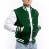 Green body / White sleeves
